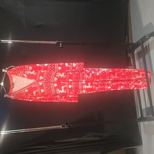 CBS HOLIDAY ONESIE WITH REAR FLAP-SIZE: MEDIUM